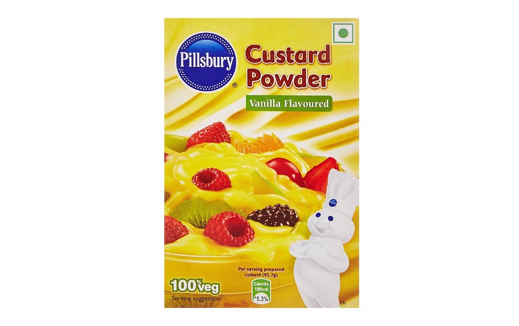 Pillsbury Custard Powder, Vanilla Flavoured    Box  100 grams